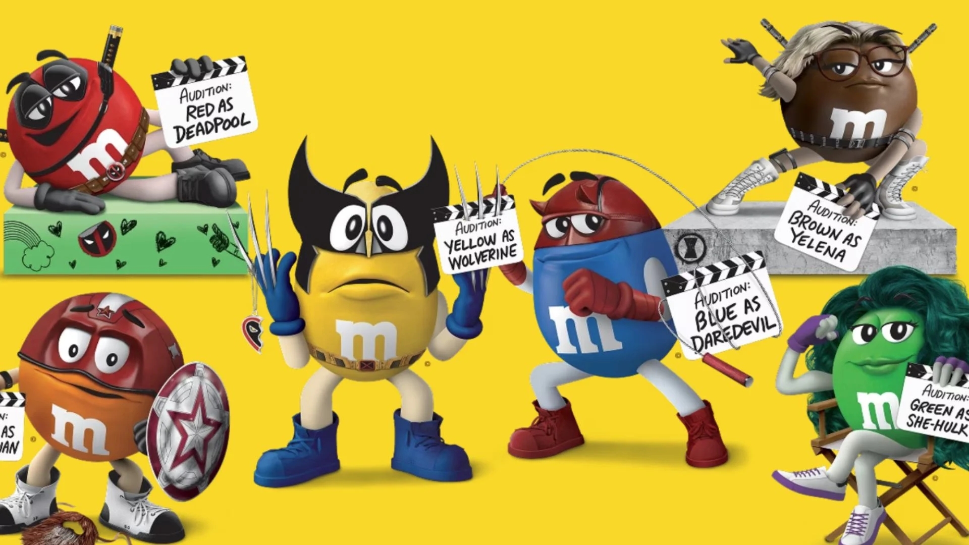 Versterkende campagne van wereldmerken