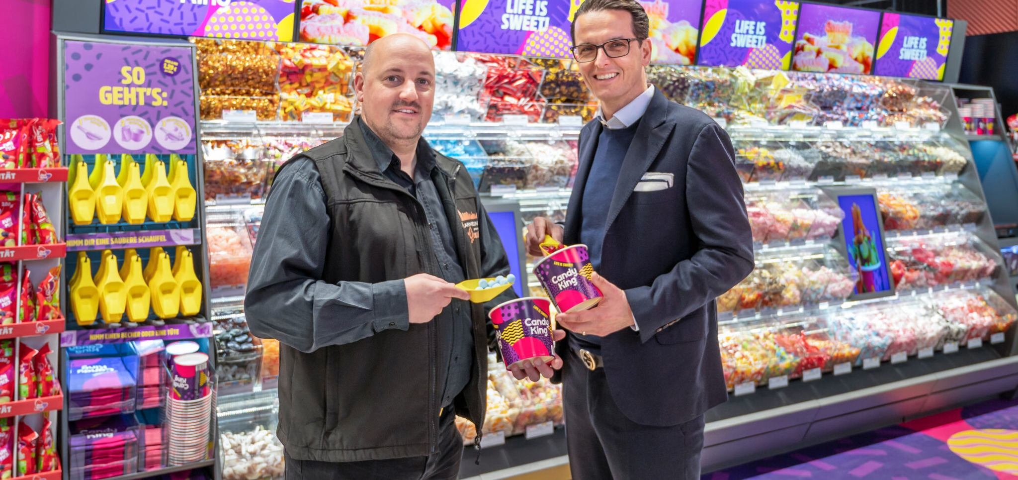 CandyKing start pilot in Duitse EDEKA supermarkt