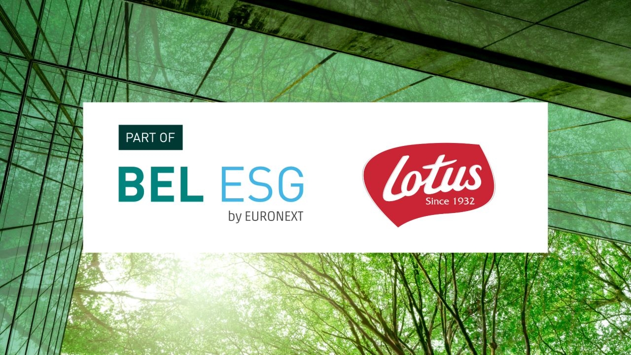Lotus Bakeries opgenomen in ESG BEL index van Euronext