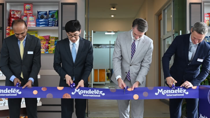 Mondelez opent innovatielab voor koek en snacks in Singapore