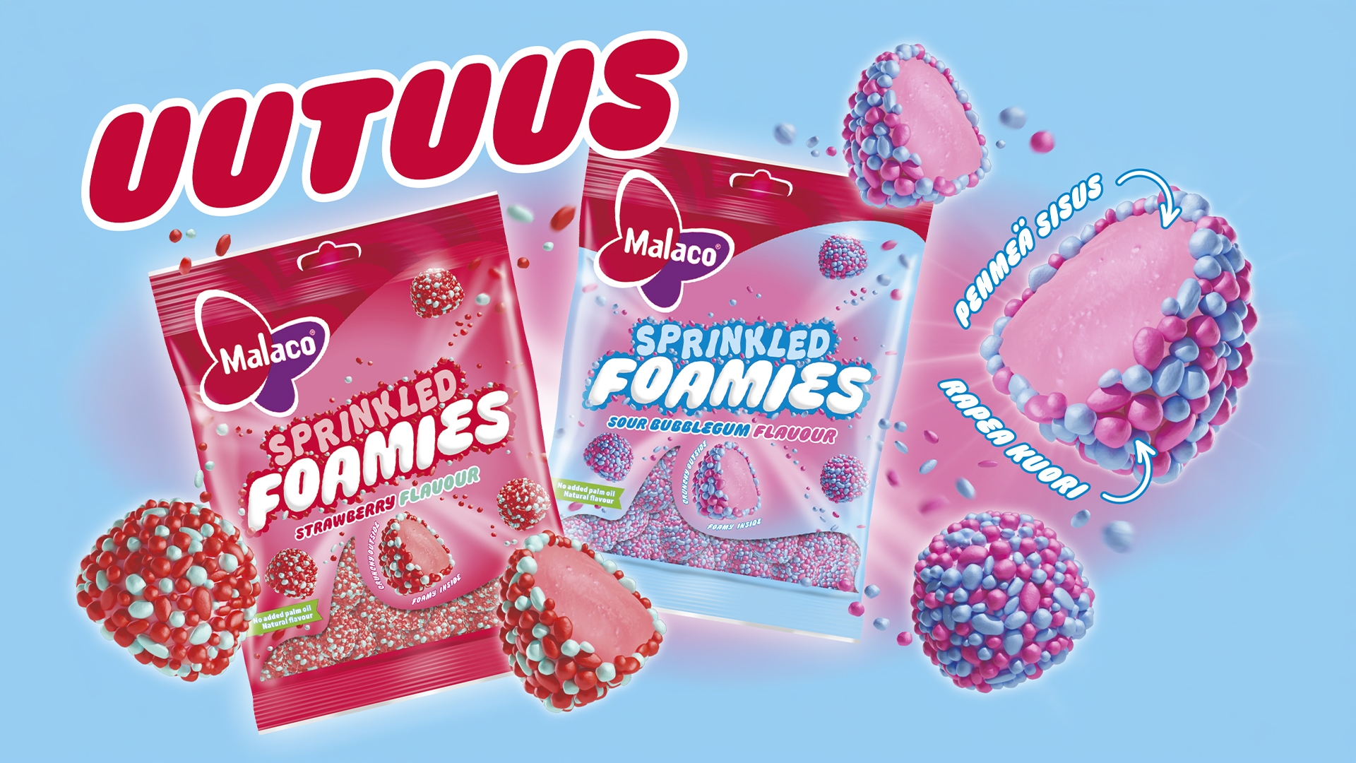 Cloetta geeft foamsnoep een krokante jas